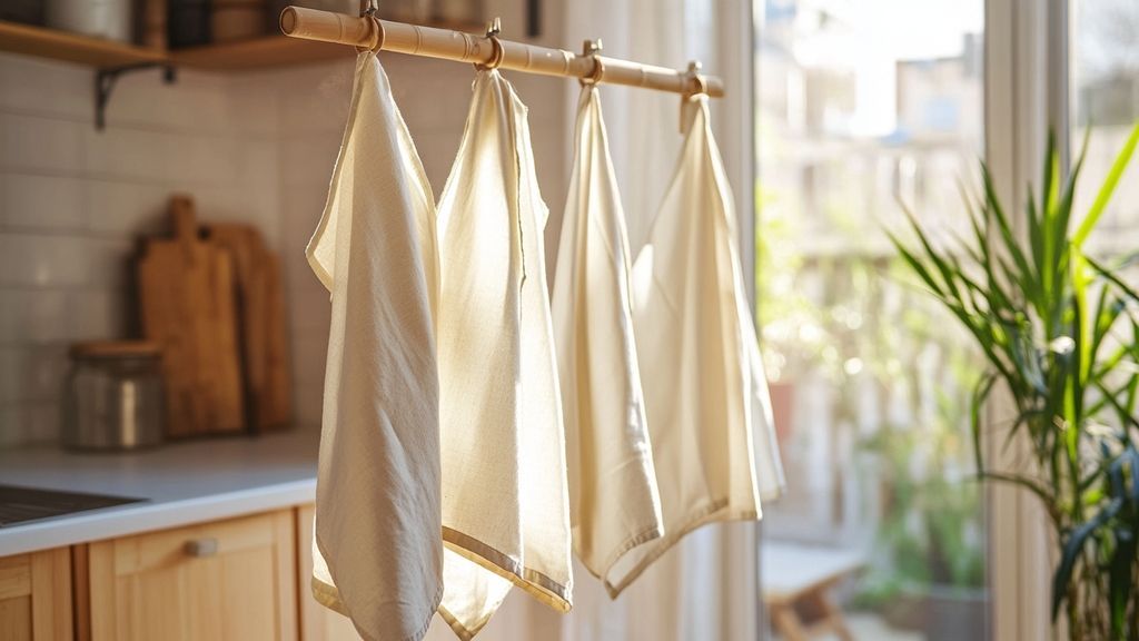 Mode d'emploi : nettoyer efficacement avec des chiffons en bambou