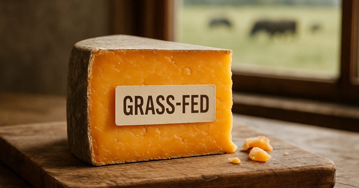 Cheddar "grass-fed": pourquoi ce fromage est présenté comme un meilleur choix santé par des chercheurs