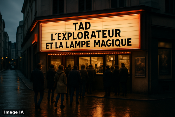 1 date cinéma fixée, 1 sortie Netflix encore floue, Tad l'explorateur et la lampe magique, ce qui surprend