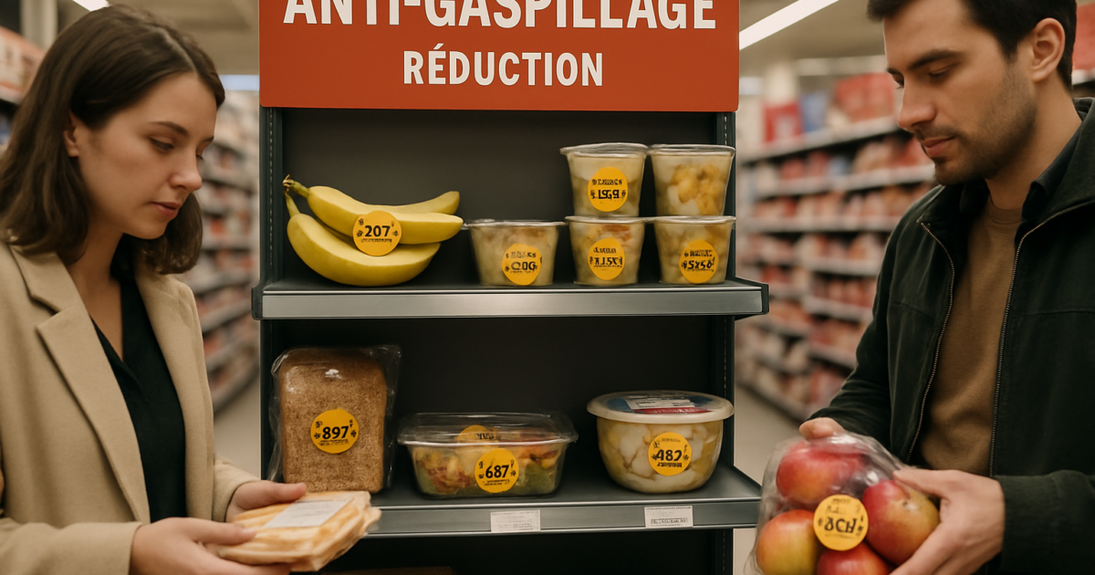 Rayons anti-gaspi en supermarché, une réponse concrète à l'inflation, pourquoi les clients en raffolent