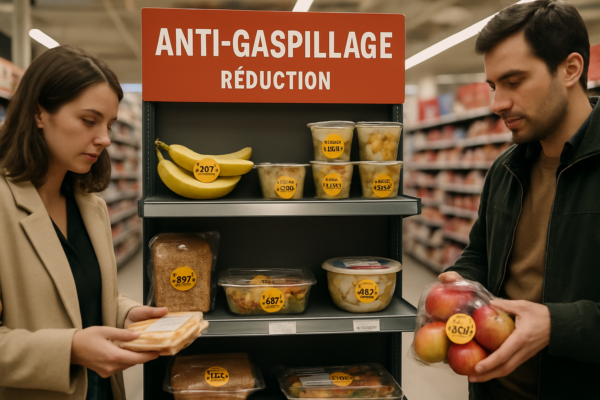 Rayons anti-gaspi en supermarché, une réponse concrète à l'inflation, pourquoi les clients en raffolent