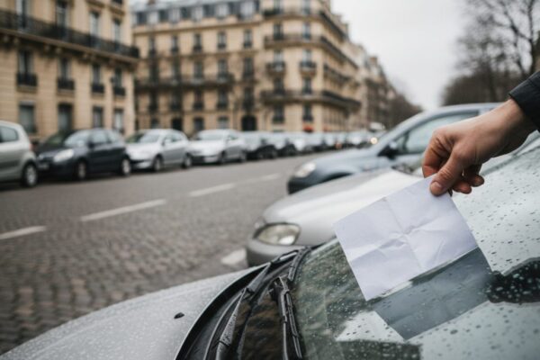 Faux PV de stationnement, QR code sur le pare-brise, copie d’amendes.gouv.fr, comment déjouer le quishing