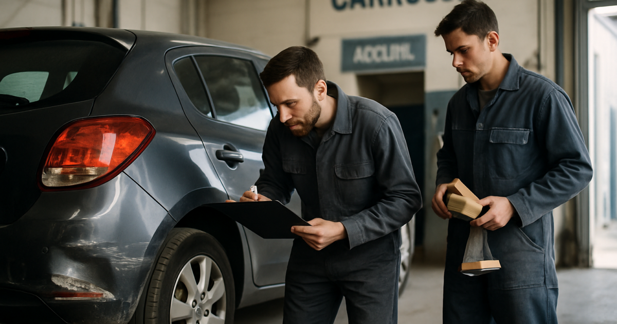 Rayure, bosse, pare-chocs abîmé, les prix en hausse, pourquoi les Français repoussent les réparations auto